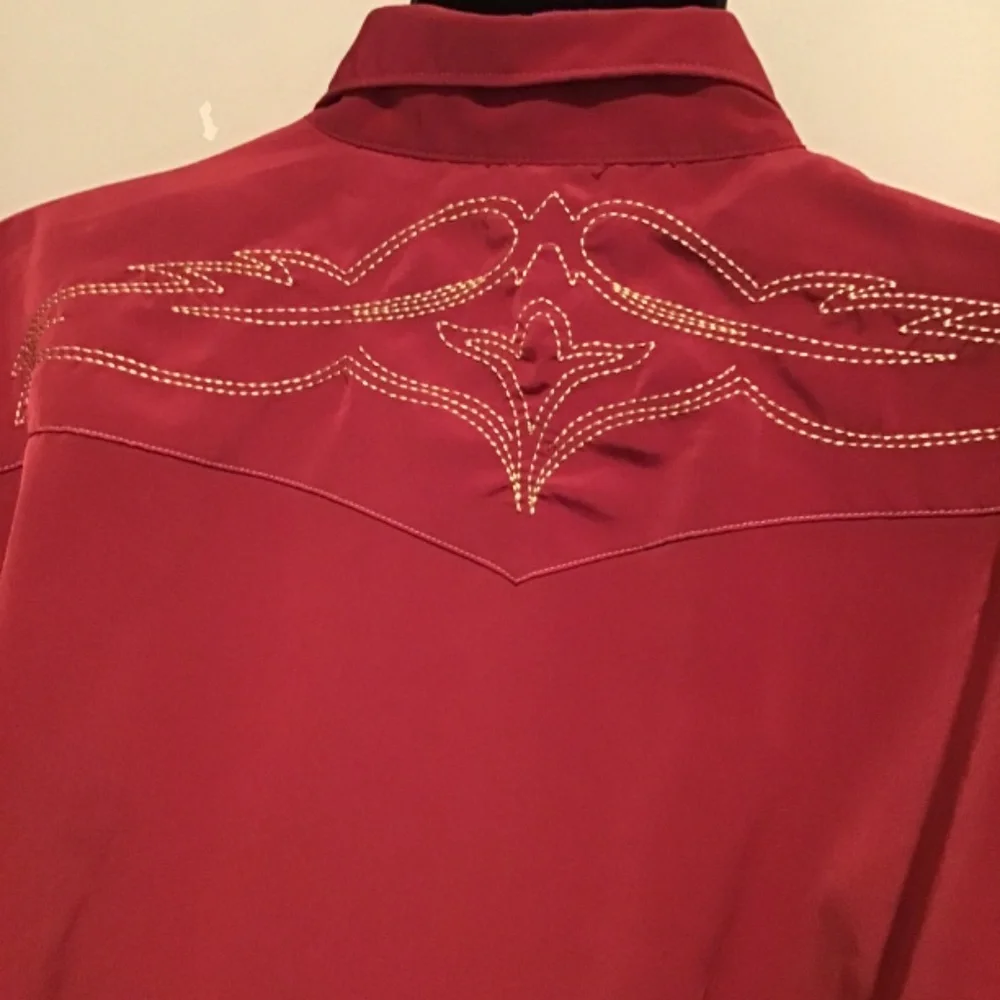 🔥SALE! Vintage  western shirt, material tag missing, size XL, no rips/stains🔥 - Picture 5 of 6